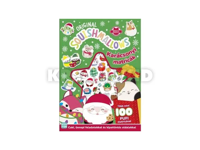 Squishmallowes - Karácsonyi matricák