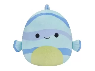 Squishmallows 20 cm - Leland a kék csíkos hal