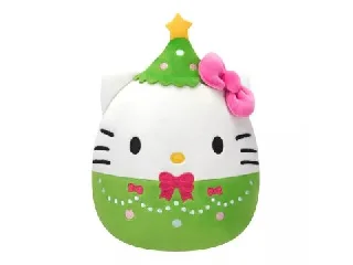 Squishmallows 20 cm - (Ünnepek) Hello Kitty karácsonyfa