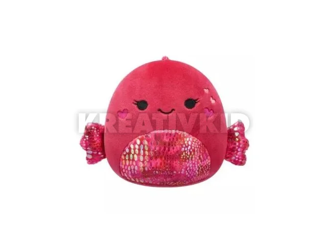 Squishmallows: Barella, a szívecskés halacska plüss - 20 cm