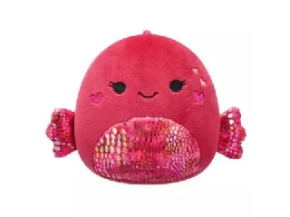 Squishmallows: Barella, a szívecskés halacska plüss - 20 cm