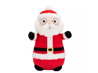 Squishmallows Hugmees 25 cm - Nick a mikulás szemüvegben