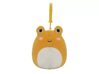 Squishmallows kulcstartós plüssfigura 9 cm - Leigh a sárga varangy
