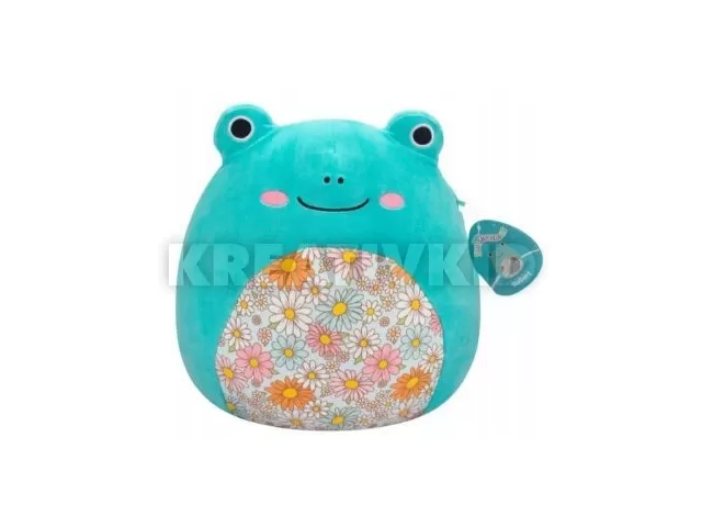 Squishmallows: Robert, a kék vízibéka plüssfigura - 20 cm