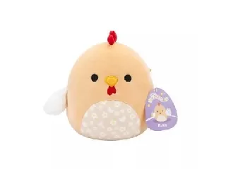 Squishmallows: Rutie, a barna kakas virágos hassal - 20 cm