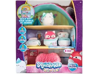 Squishville nagy plüss játékkészlet Squishville Fifi házikója