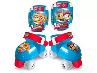 Stamp: Cipőre húzható görkorcsolya szett könyök- és térdvédővel - 23-27