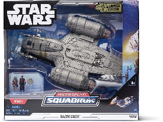 Star Wars - Csillagok háborúja 20 cm-es jármű figurával - Razor Crest csatahajó