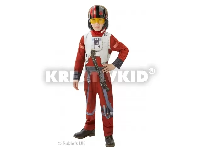 Star Wars X-szárnyú vadászgép-pilóta jelmez 128-as