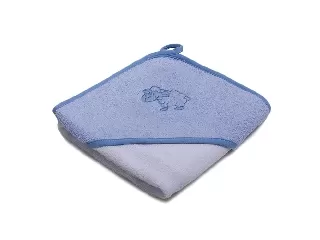 Stella fürdõlepedõ hímzett 80x80cm kék-fehér bari