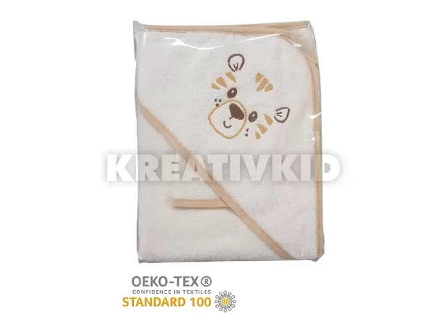 Stella fürdõlepedõ hímzett 80x80cm Tigris