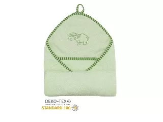 Stella fürdõlepedõ hímzett 80x80cm zöld bari