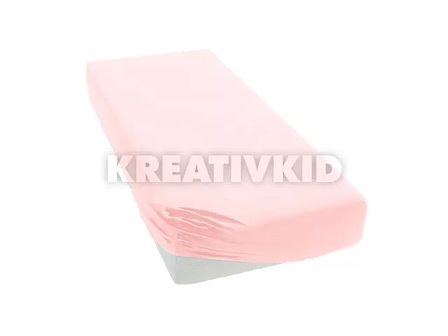 Stella lepedõ strech pamut 80x160cm halvány rózsaszín