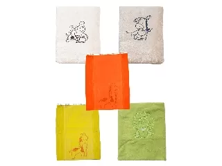 Stella takaró plüss bélelt mintás 70x90cm vegyes színekben