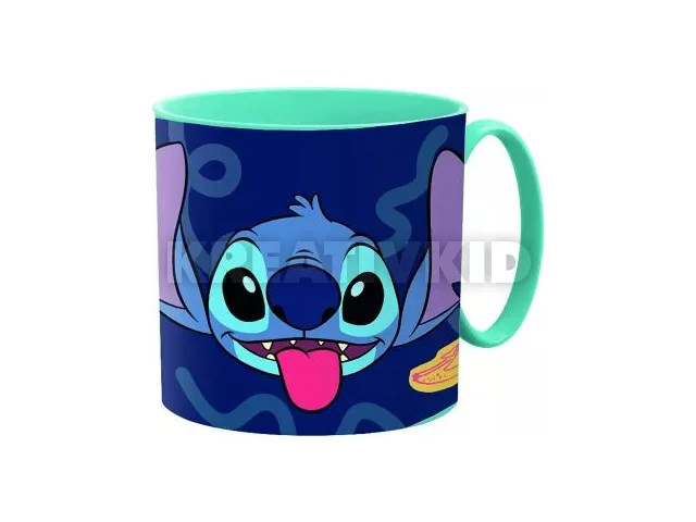 Stitch: Műanyag mikrózható bögre - 265 ml