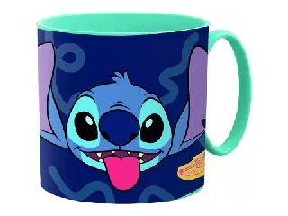 Stitch: Műanyag mikrózható bögre - 265 ml