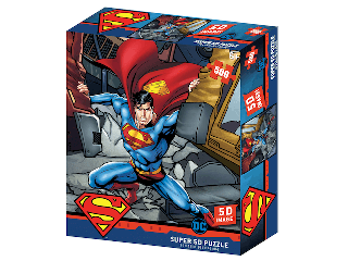 Superman: a Legyőzhetetlen 3D puzzle, 500 darabos