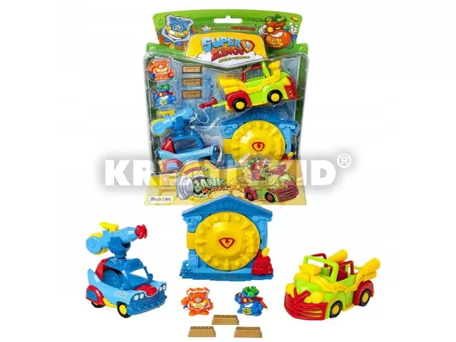 Superthings a nagy bankrablás 2 figurával