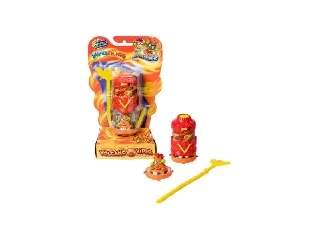 Superthings harcpörgettyű figurával piros