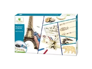 Sycomore pirográf technika Eiffel tornyos