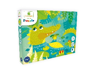 Sycomore puzzle krokodil 36db-os