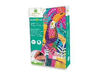 Sycomore Stick'n Fun mozaikkép-készítő - egzotikus madarak 