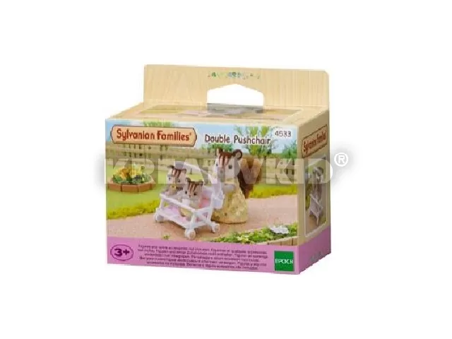 Sylvanian Families: Dupla babakocsi