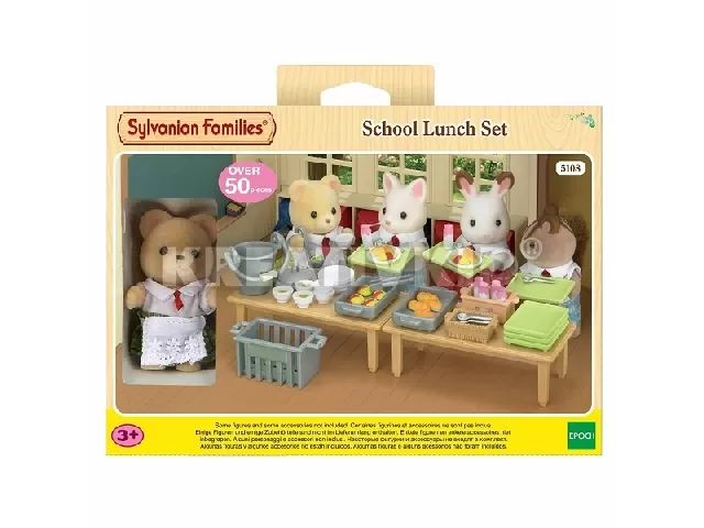 Sylvanian Families - Iskola ebédelős szett