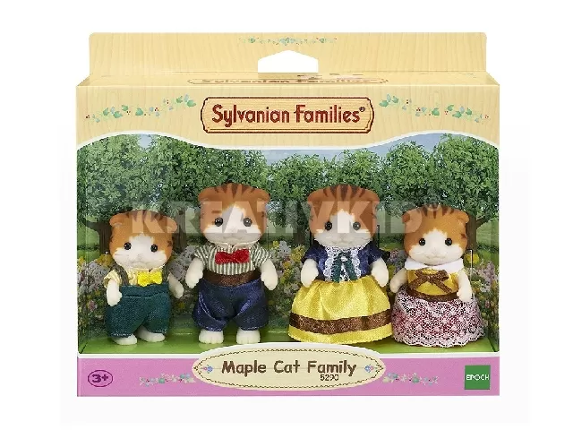 Sylvanian Families: Juhar cica család