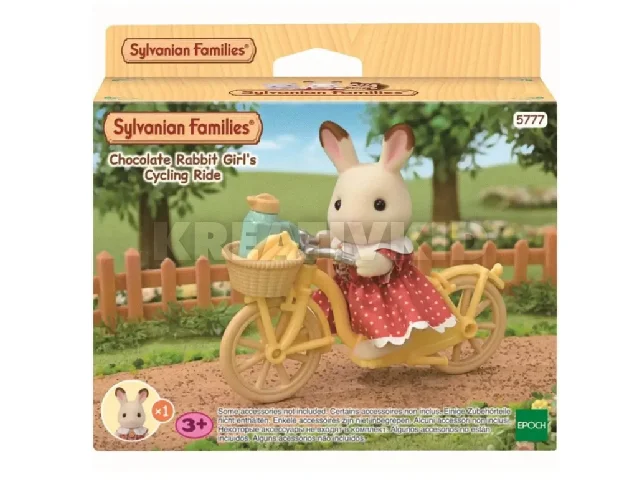 Sylvanian Families Csoki nyuszi biciklivel