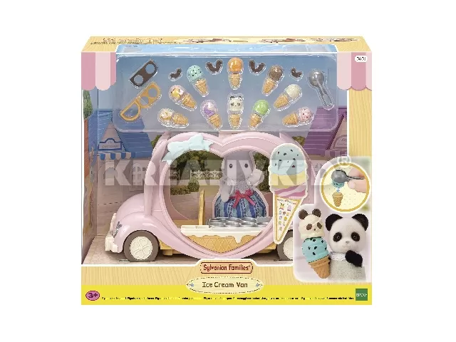 Sylvanian Families Fagyis autó