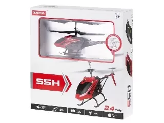 SYMA: Airwolf távirányítós helikopter, piros