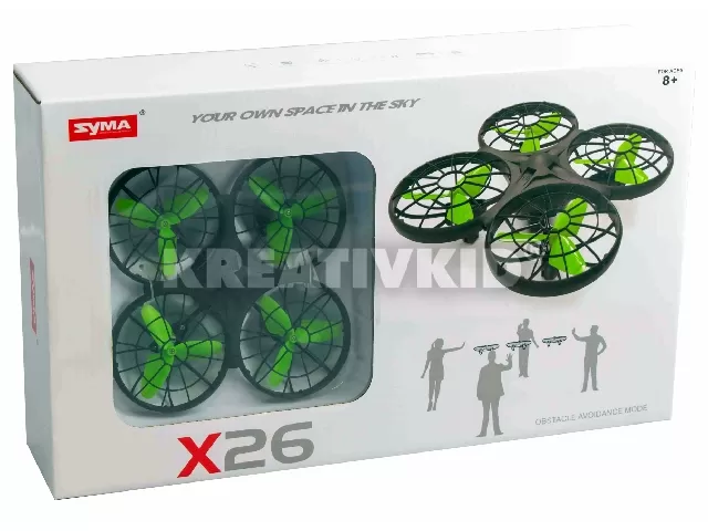 Syma X26 Quadcopter - akadály-funkciók 2.4G 4cs.