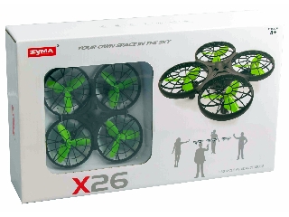 Syma X26 Quadcopter - akadály-funkciók 2.4G 4cs.