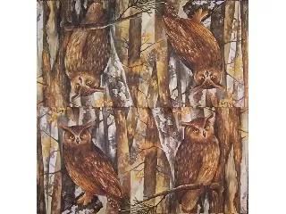 Szalvéta 33*33 cm 20 db/cs - IHR Erdei bagoly