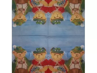 Szalvéta 33*33 cm 20 db/cs - IHR Maci pár