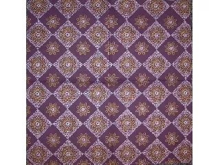 Szalvéta 33*33 cm 20 db/cs - PAW Lila alapon sárga virágminta