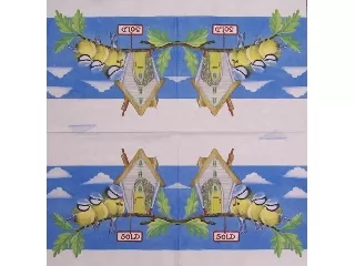 Szalvéta 33*33 cm 20 db/cs - TIFlair 3 cinege