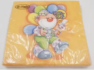 Szalvéta 33*33 cm 20 db/cs - TIFlair Bohóc