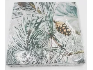 Szalvéta 33*33 cm 20 db/cs - TIFlair Havas lucfenyő