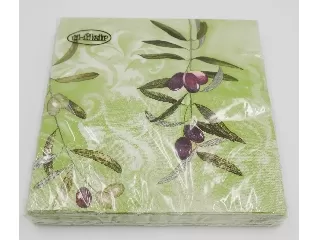 Szalvéta 33*33 cm 20 db/cs - TIFlair Oliva ág