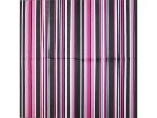 Szalvéta 33*33 cm 20 db/cs HOME Fekete és rózsaszín csíkos