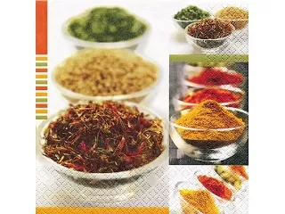 Szalvéta 33*33 cm 20 db/cs HOME Fűszerek