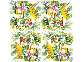 Szalvéta 33*33 cm 20 db/cs HOME Madár paradicsom