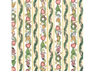 Szalvéta 33*33 cm 20 db/cs HOME Mikulás szimbólumok