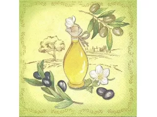 Szalvéta 33*33 cm 20 db/cs HOME Olaj