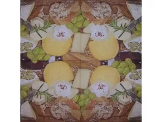 Szalvéta 33*33 cm 20 db/cs HOME Sajtok