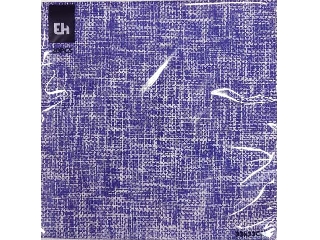 Szalvéta 33x33cm 20db/cs - EH 3 rétegű Lila fehér mintás