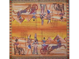 Szalvéta Daisy 20db/cs 33x33cm 3 rétegű Egyiptomi életkép