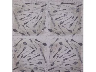 Szalvéta NOUVEAU 33*33 cm 20db/cs - Evőeszközök